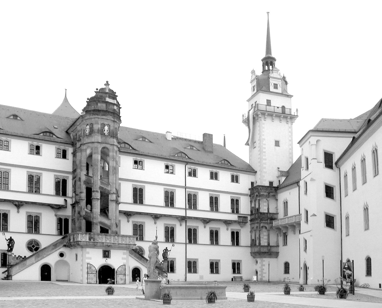 Schloss Hartenfels Torgau Innenhof